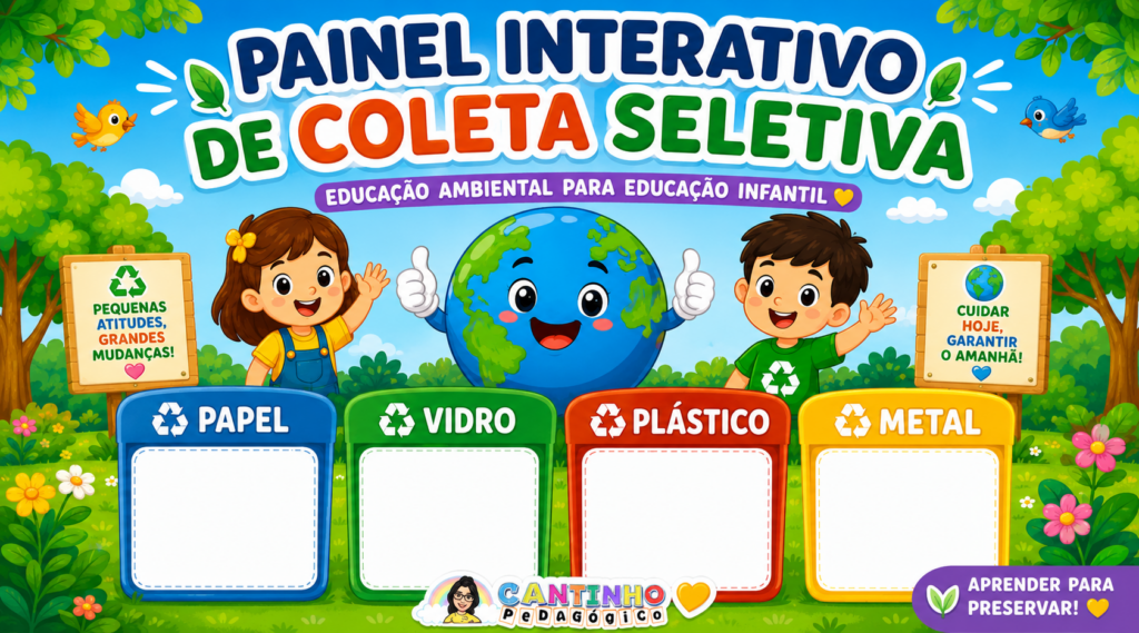 Painel Interativo de Coleta Seletiva para Educação Infantil